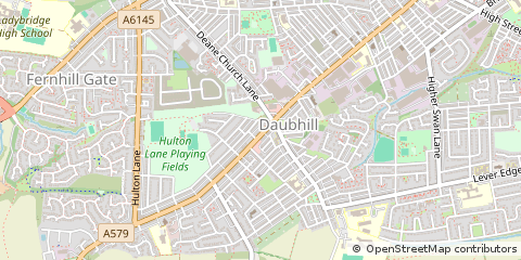 Map of Bolton