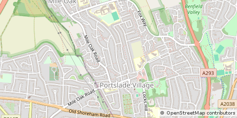 Map of Brighton
