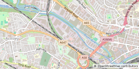 Map of Leeds