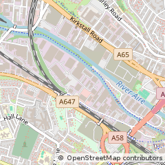 Map of Leeds