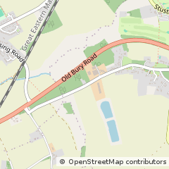 Map of Diss, Norfolk