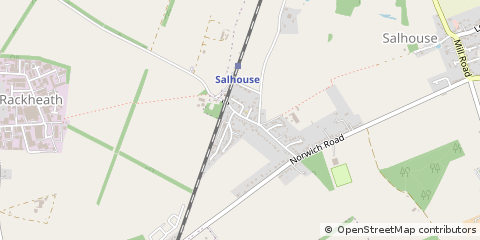 Map of Norwich, Norfolk