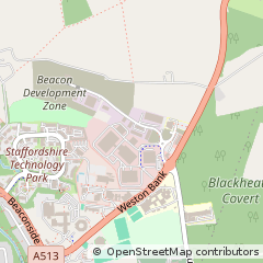 Map of Stafford