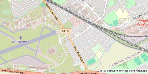 Map of Ruislip