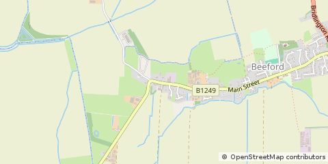 Map of Driffield, East Yorkshire