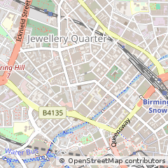 Map of Birmingham, West Midlands