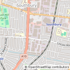 Map of Enfield