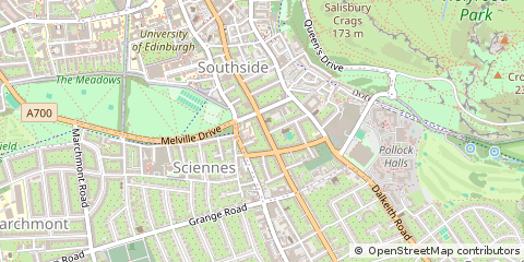 Map of Edinburgh