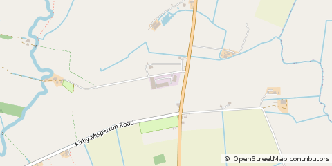 Map of Kirby Misperton, N. Yorks