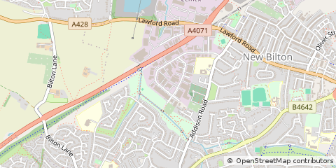 Map of Rugby