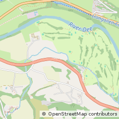 Map of Denbighshire, North Wales
