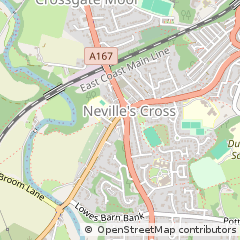 Map of Durham
