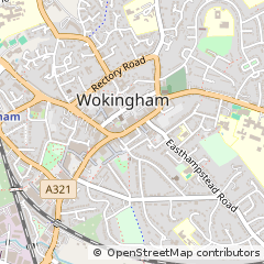 Map of Wokingham
