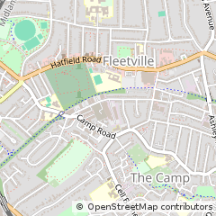Map of ST. Albans, Hertfordshire