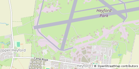 Map of Bicester, Oxfordshire