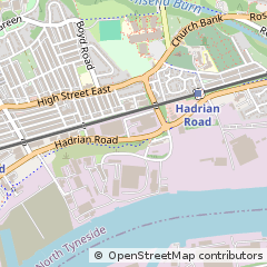 Map of Wallsend