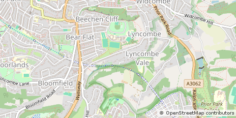 Map of Bath