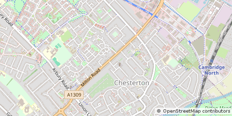 Map of Cambridge