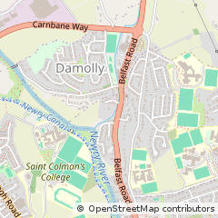Map of Newry, Down