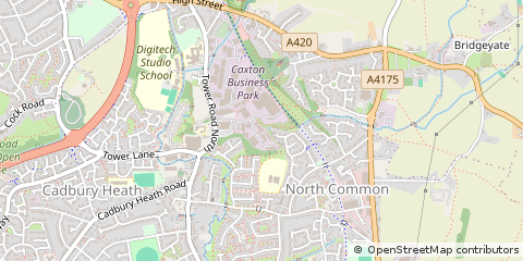 Map of Bristol
