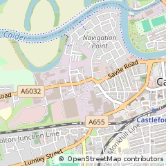 Map of West Yorkshire, Yorkshire