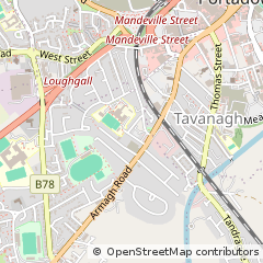 Map of Craigavon, Armagh