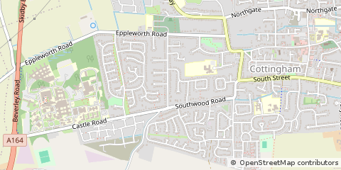 Map of East Riding of Yorkshire