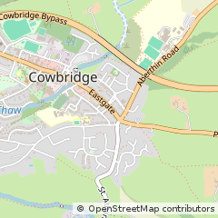 Map of Cowbridge, Vale of Glamorgan