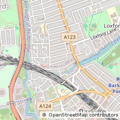 Map of Ilford, London