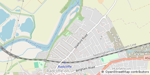 Map of Nottingham
