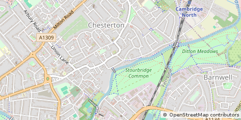 Map of Cambridge