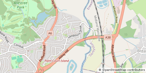 Map of Derby