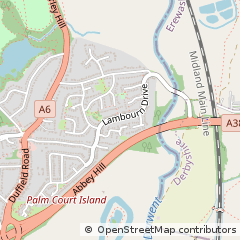 Map of Derby