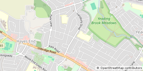 Map of Hayes