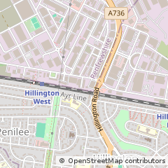 Map of Hillington