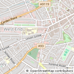 Map of Aberdeen