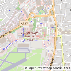 Map of Farnborough, Hampshire