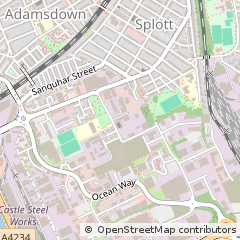 Map of Cardiff