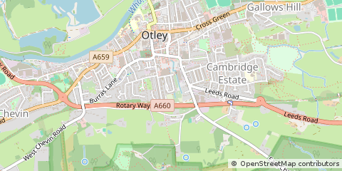 Map of Otley