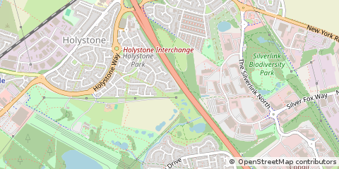 Map of Newcastle Upon Tyne
