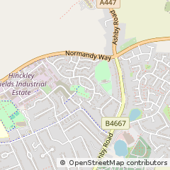 Map of Hinckley
