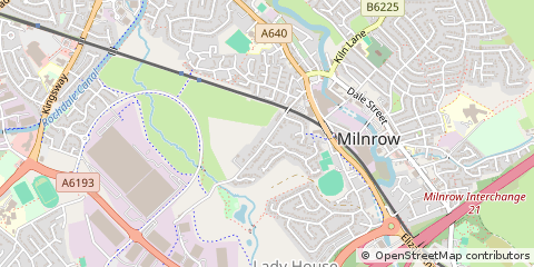 Map of Rochdale