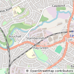 Map of Stourbridge, West Midlands