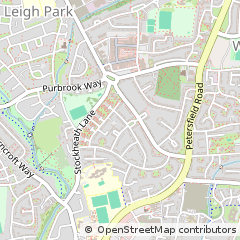 Map of Havant, Hampshire