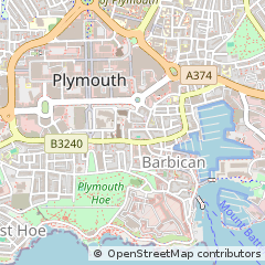 Map of Plymouth