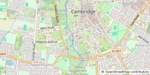 Map of Cambridge