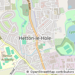 Map of Houghton LE Spring, Tyne and Wear
