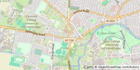Map of Cambridge