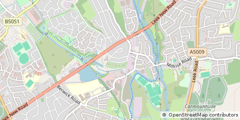 Map of Stoke-on-Trent