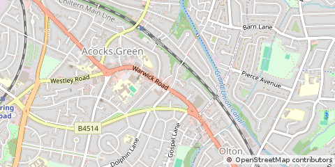 Map of Birmingham